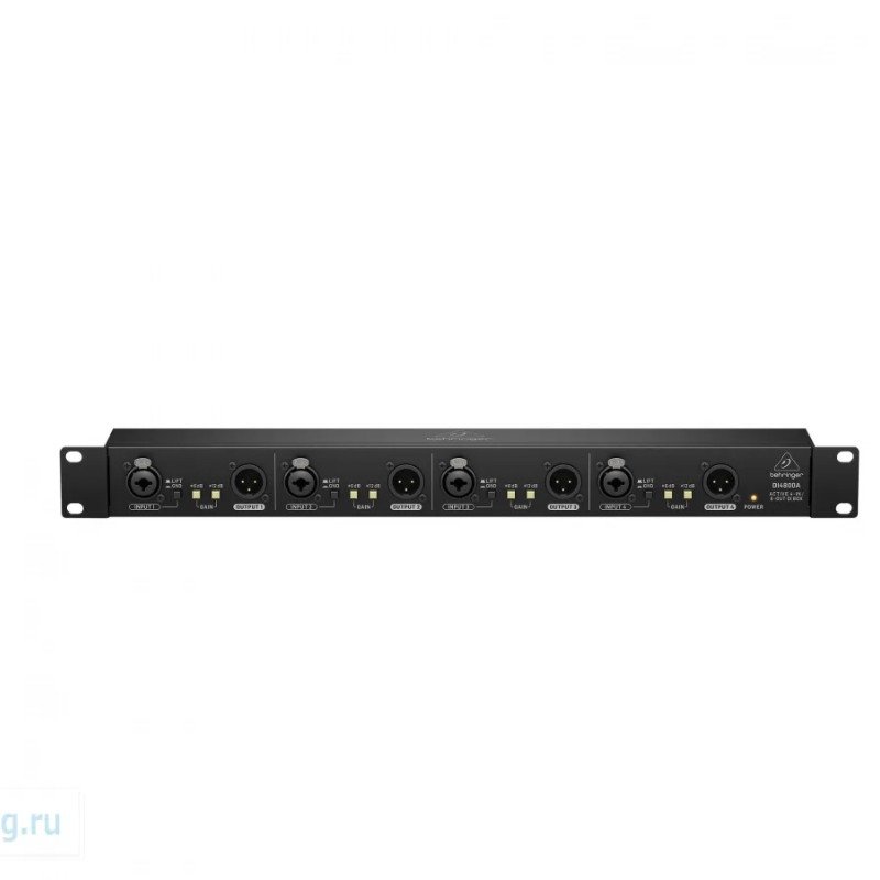 thumbnail image 2 of Behringer DI4800A Professional 4-Channel Active DI-Box Booster And Line Isolator 2 of 9